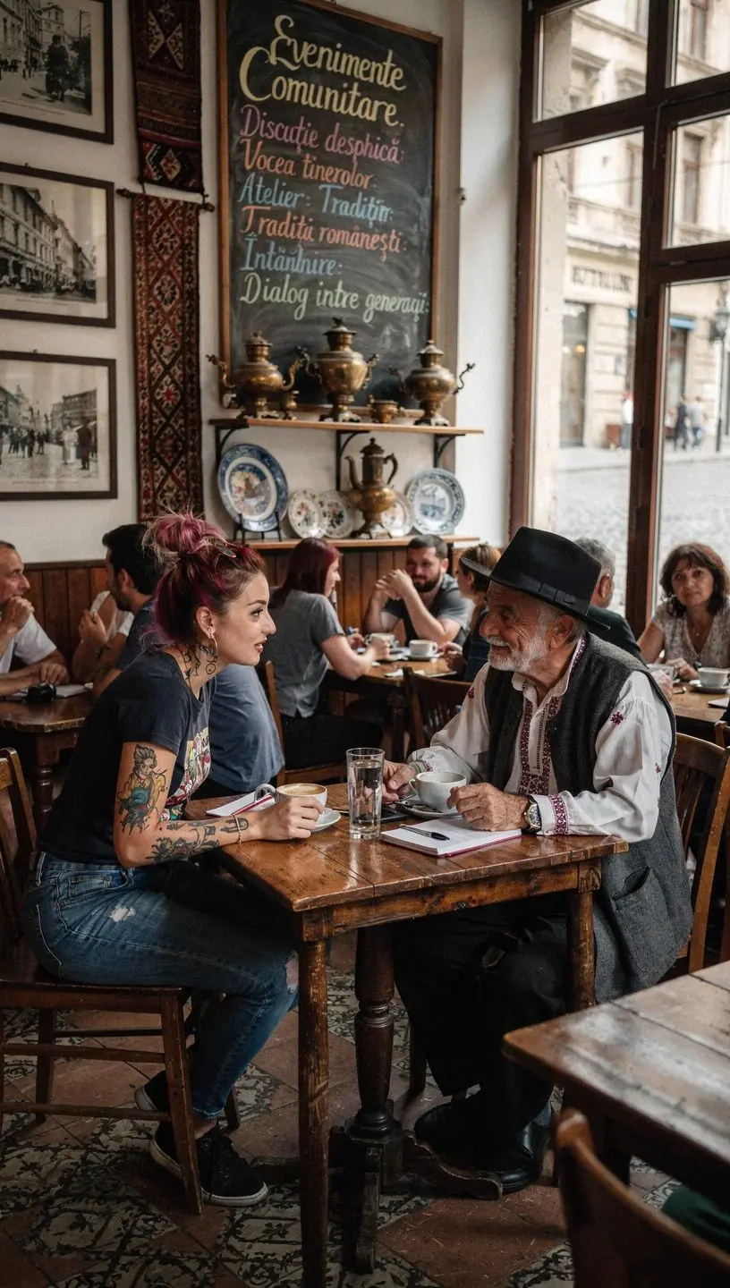 Ecran de computer cu interfața platformei, evidențiind accesul facil la informații practice și insight-uri locale.